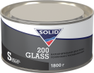 SOLID 200 GLASS Шпатлевка усиленная стекловолокном 1,8кг - Кузов Маркет Верхняя Пышма