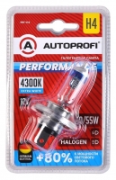 Autoprofi  H4 12V 60/55W  Performance +80% P43t -    