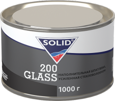 SOLID 200 GLASS Шпатлевка усиленная стекловолокном 1кг 020.1000 - Кузов Маркет Верхняя Пышма