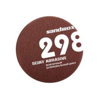 Sandwox 298 Скотч-брайт p360 Fine d150mm красный Premium Scuff - Кузов Маркет Верхняя Пышма