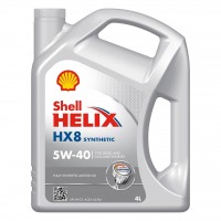 Shell Helix HX8 5W-40  4 () Syn -    