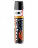 KUDO KU-5241 Краска для гладкой кожи Чёрный 520мл аэрозоль - Кузов Маркет Верхняя Пышма