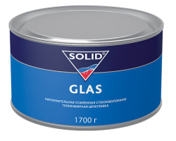 SOLID GLASS Шпатлевка усиленная стекловолокном 1,7кг 316.1700 - Кузов Маркет Верхняя Пышма