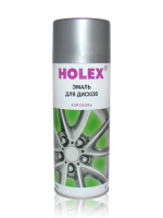 HOLEX Эмаль для дисков Серебро глянцевая аэрозоль 520мл - Кузов Маркет Верхняя Пышма