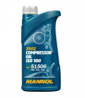 MANNOL Compressor Oil ISO Масло компрессорное 100мин 1л - Кузов Маркет Верхняя Пышма